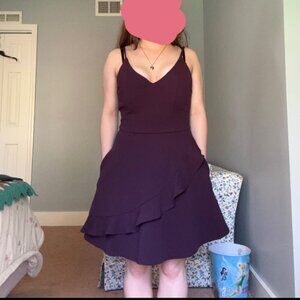 Speechless Maroon Mini Dress